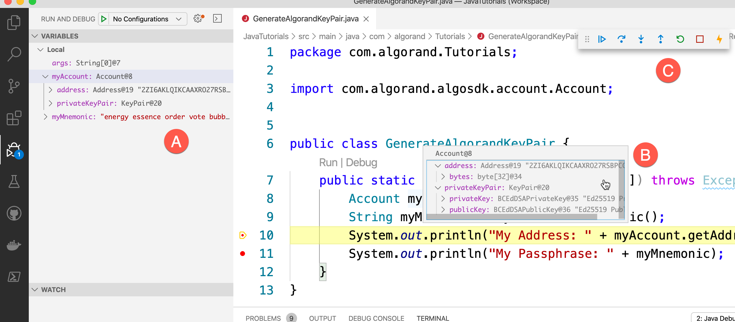 Using VS Code with Java | Algorand Developer Portal